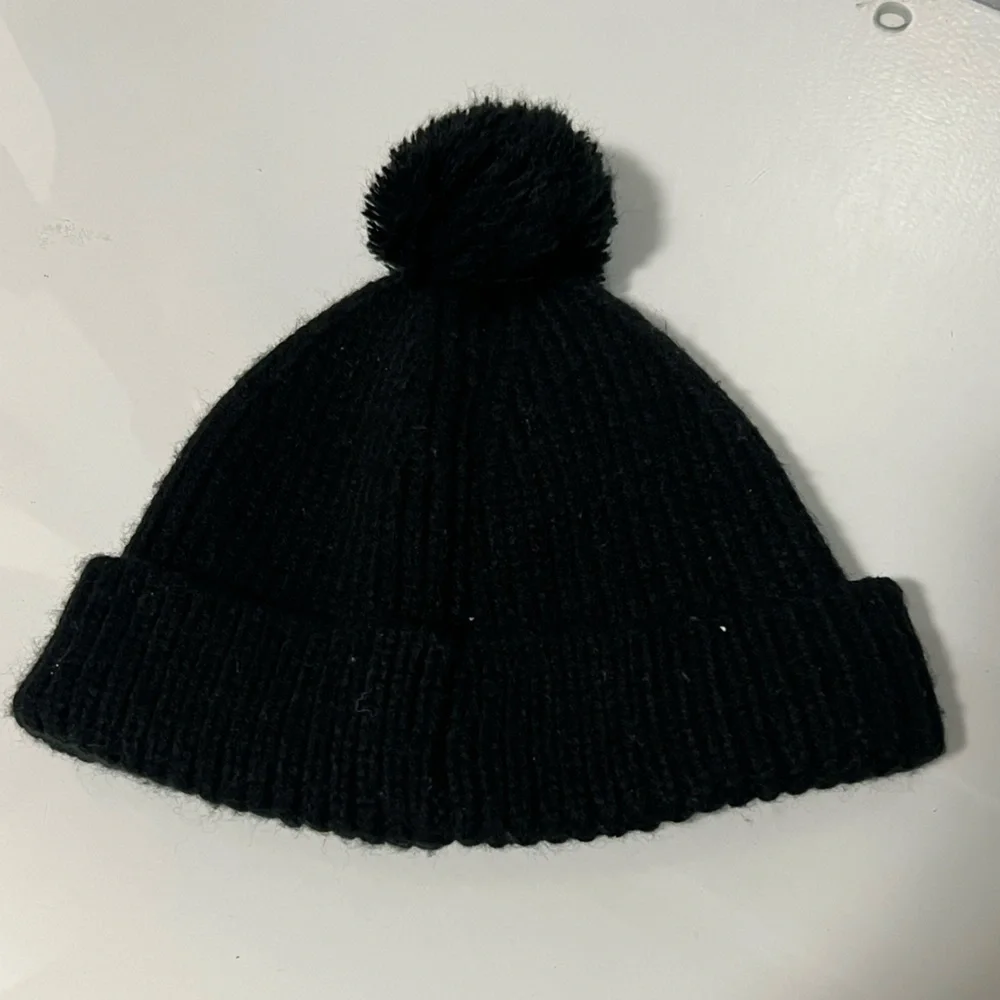 The North Face Kids Black Knit Beanie